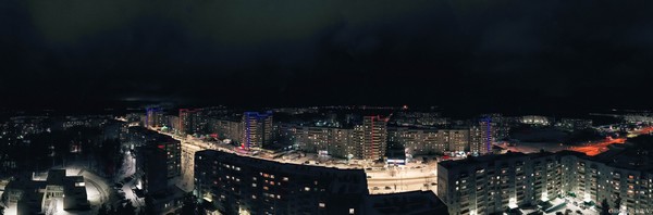 О светодиодном украшении проспекта Мира Город Усть-Илимск. Пр.Мира