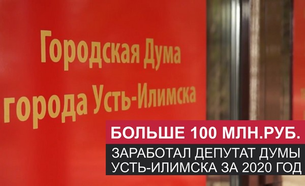 Депутаты городской Думы Усть-Илимска отчитались о своих доходах Городская Дума Усть-Илимска