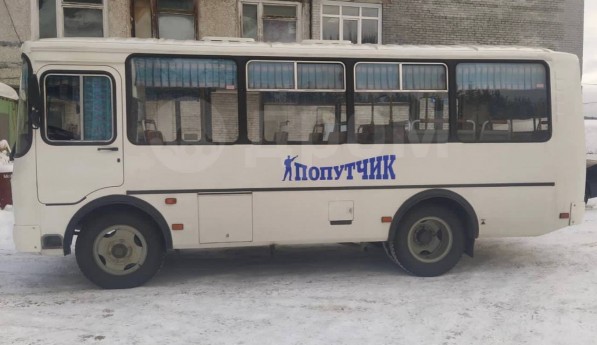 Попутчик распродает автобусы Автобус маршрута №2. Усть-Илимск